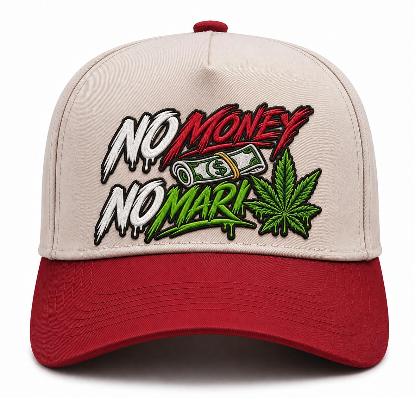 No Money No Mari Embroidered Cap